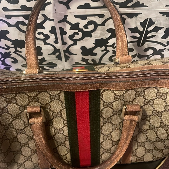 GUCCI 1980's era "Accessory Collection" GG monogram purse - Picture 4 of 8